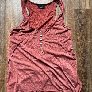 Women VICI Collection Tank top Rust size medium